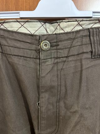 Pantaloni Cargo Uomo Marroni