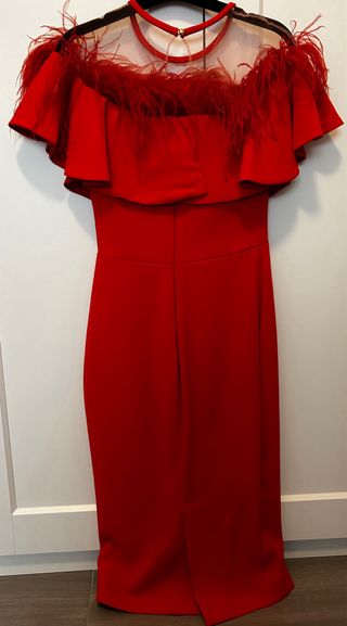 Vestido rojo eventos