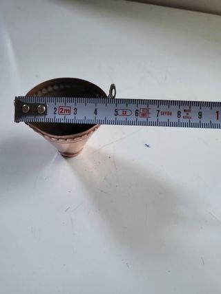 Juego 3 piezas cobre vintage