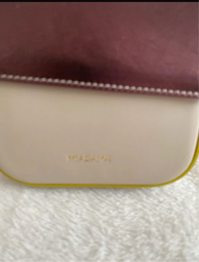 Borsetta Miadama pelle marrone beige