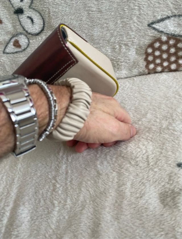 Borsetta Miadama pelle marrone beige