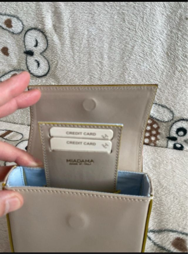 Borsetta Miadama pelle marrone beige