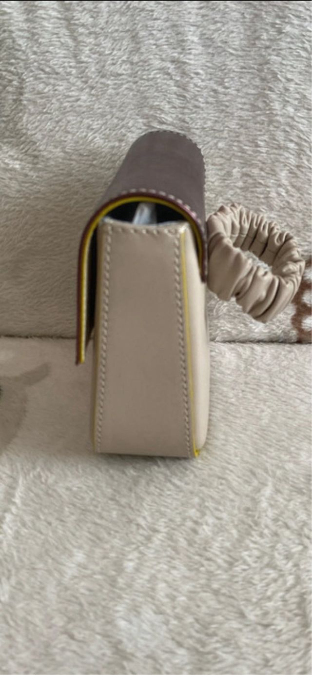 Borsetta Miadama pelle marrone beige