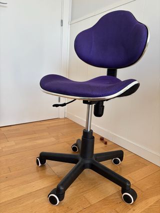 Silla oficina Bambola morada