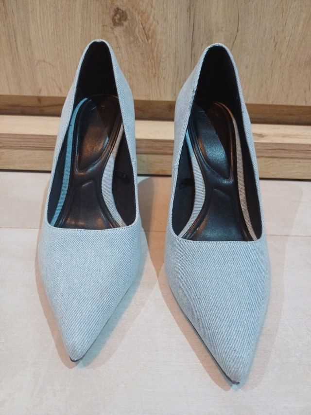 Tacones Zara - Azul.