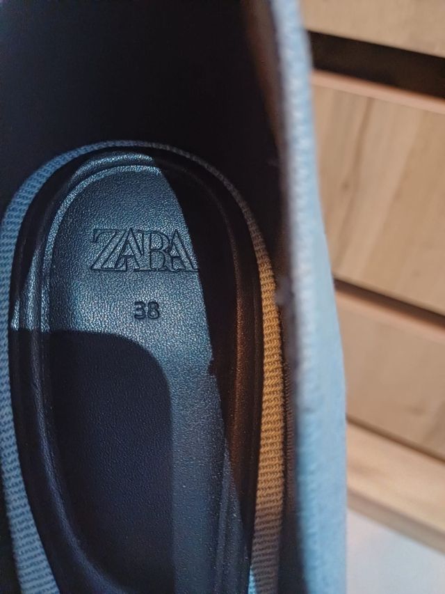 Tacones Zara - Azul.
