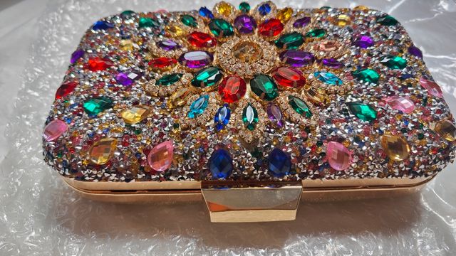 Bolso pedrería evento NUEVO