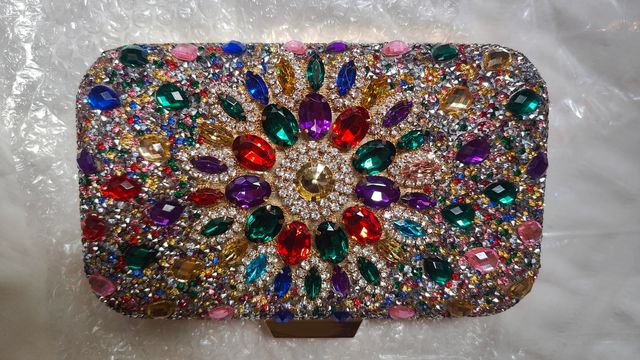 Bolso pedrería evento NUEVO