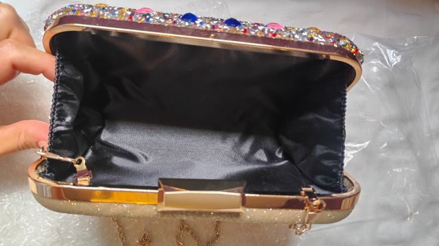 Bolso pedrería evento NUEVO