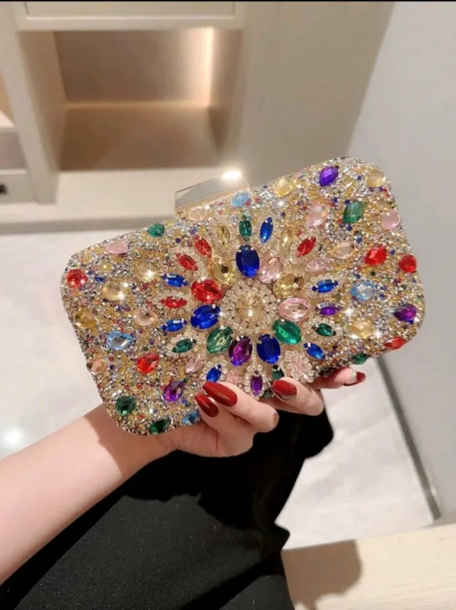 Bolso pedrería evento NUEVO