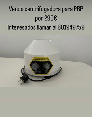 Centrifugadora PRP Goldenwall - 290€