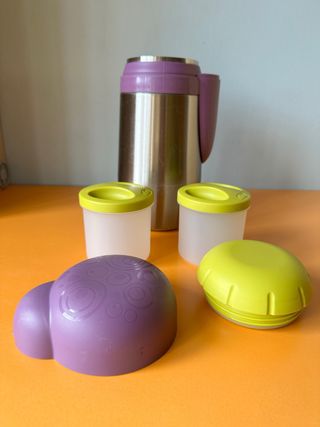 Thermos Chicco Acciaio Inox + Contenitori