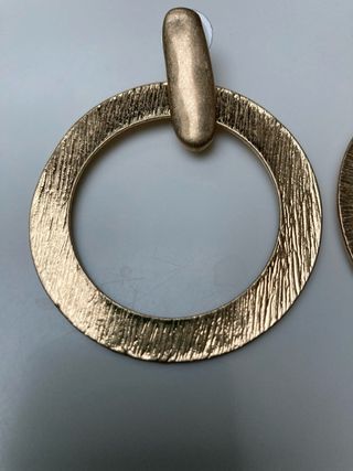 Pendientes aro dorados 