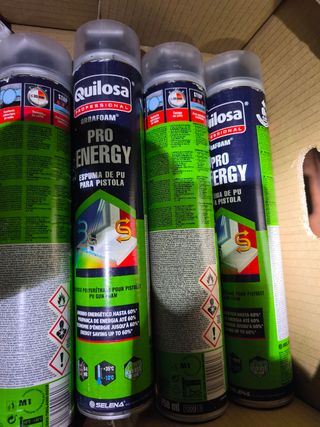 Espuma PU Quilosa Pro Energy x3