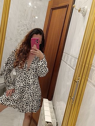 Mono Zara estampado - XS / Liquidación 