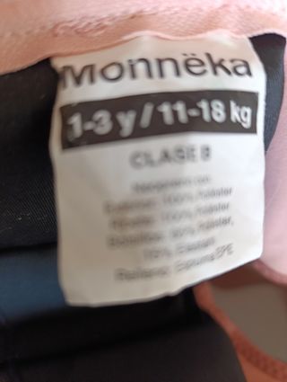 Chaleco natación niña Monnéka