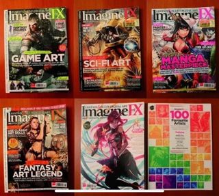 Lote de revistas Imagine FX
