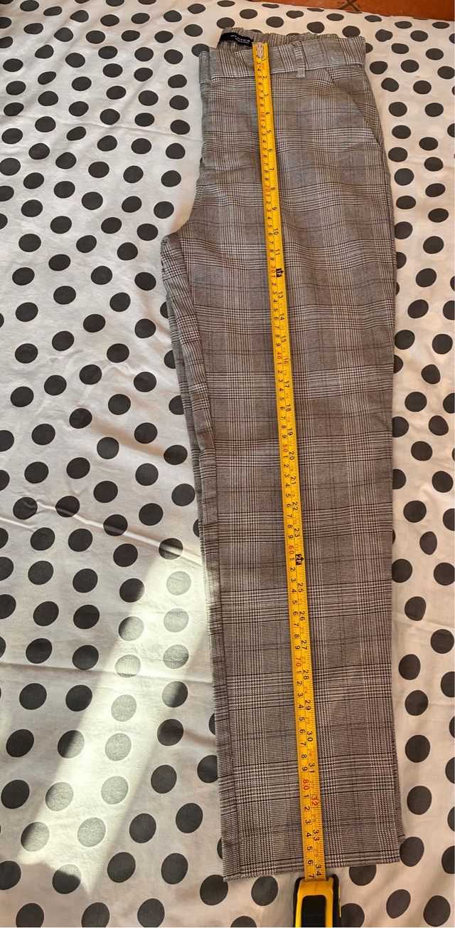 Pantaloni Zara - Grigio e beige , Tg S