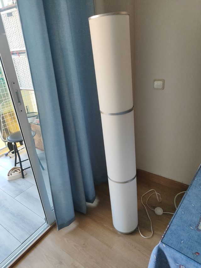 Lámpara pie moderna - Blanco