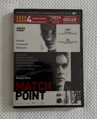 DVD Match Point - Woody Allen