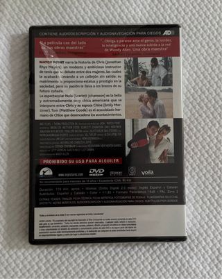 DVD Match Point - Woody Allen