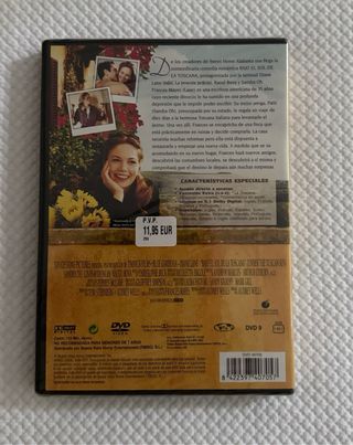 DVD Bajo el Sol de la Toscana