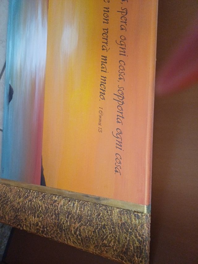 Quadro dipinto a mano - 90x40cm