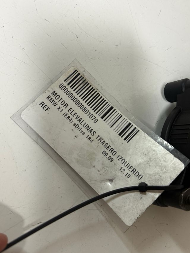 Motor elevalunas trasero izquierdo BMW X1 (E84)