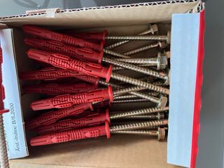 125 Tornillos Hilti HRD-UGS 10x80