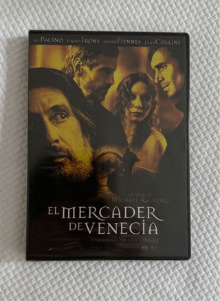 DVD El Mercader de Venecia