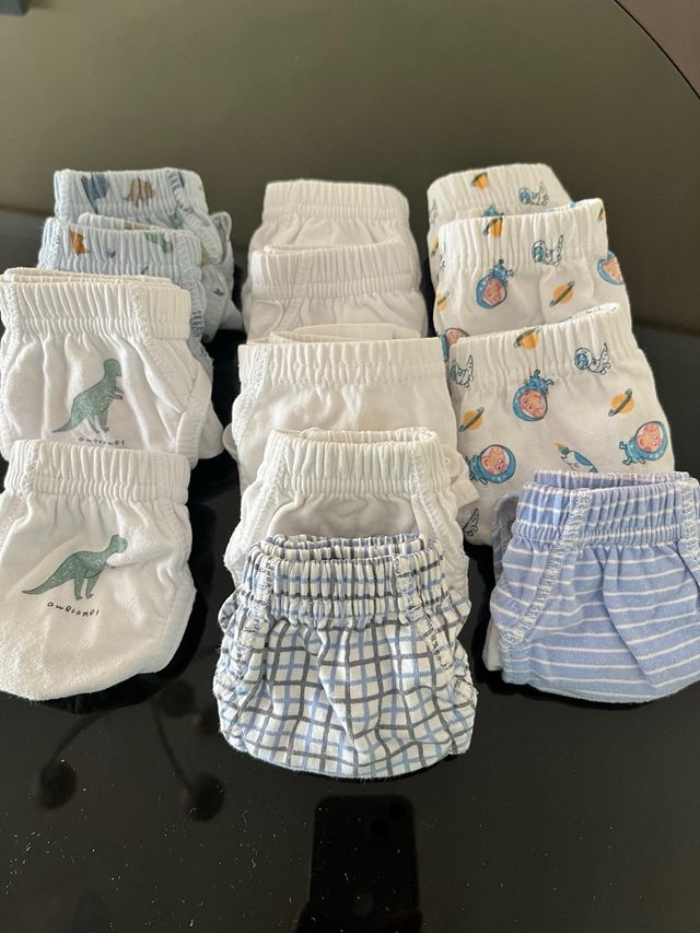 13 slips niño 2-3 años