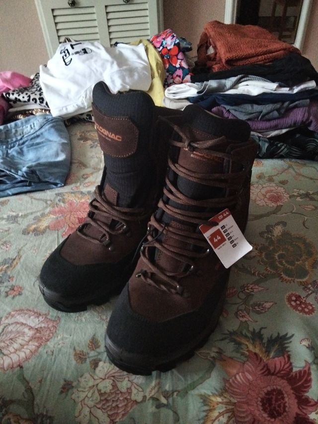 Botas de caza montaña Solognac Crosshut 500