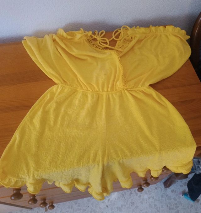 Mono corto amarillo - veraniego