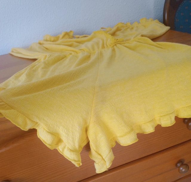 Mono corto amarillo - veraniego