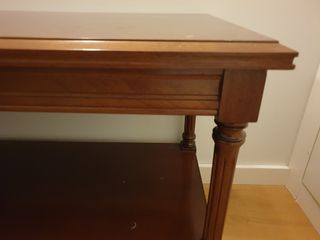 MESA BAJA DE MADERA - MESITA DE CENTRO 75x45cm
