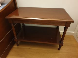 MESA BAJA DE MADERA - MESITA DE CENTRO 75x45cm