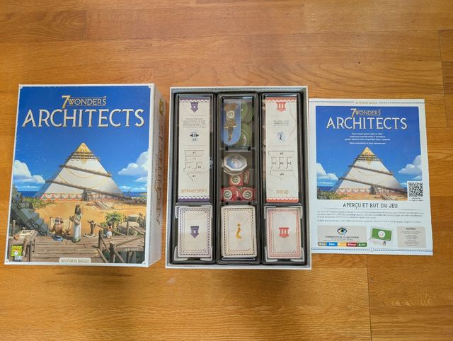 7 Wonders Architects juego de mesa