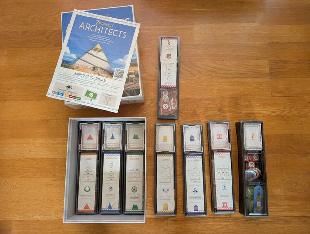 7 Wonders Architects juego de mesa