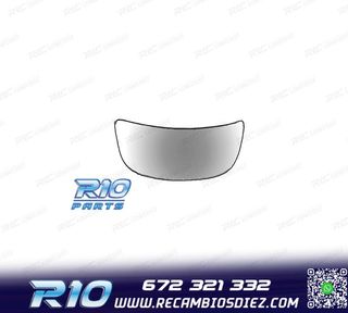 CRISTAL ESPEJO + BASE DERECHO RENAULT TRAFIC II 01-13