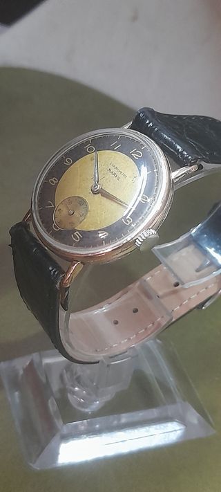 Reloj MARVIL vintage dorado