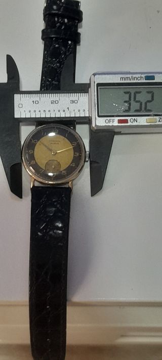 Reloj MARVIL vintage dorado