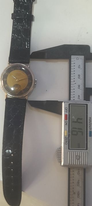 Reloj MARVIL vintage dorado