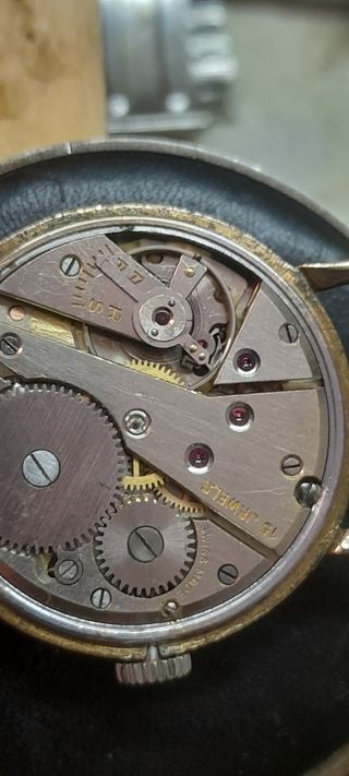 Reloj MARVIL vintage dorado