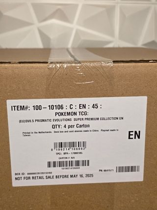 Caja Distribución Ultra Premium Prismatic Sellada