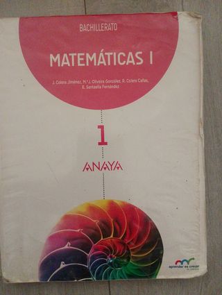 Matemáticas I.