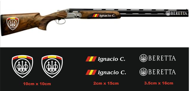 Pegatinas Beretta: Personaliza tu escopeta