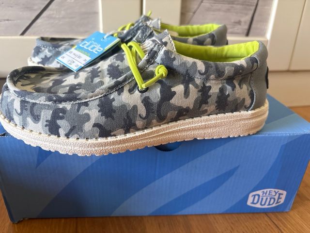 Hey Dude Niño - Zapatillas Talla 36 - Tela