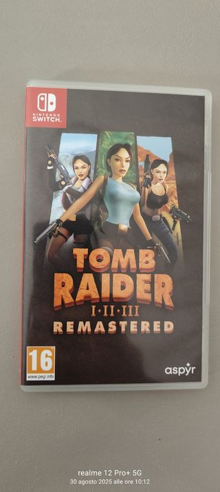 Tomb Raider I II III Remastered - Switch