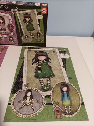 2 puzzles SANTORO 500 piezas