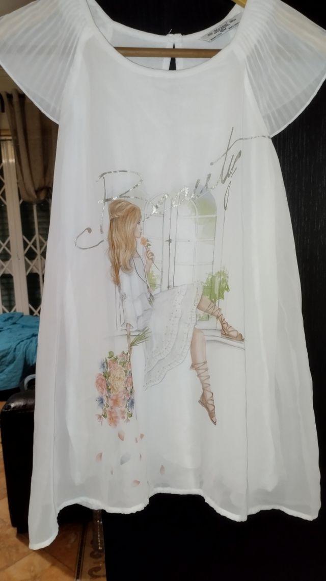 Camisola Mayoral menina - Branca, TAM 16